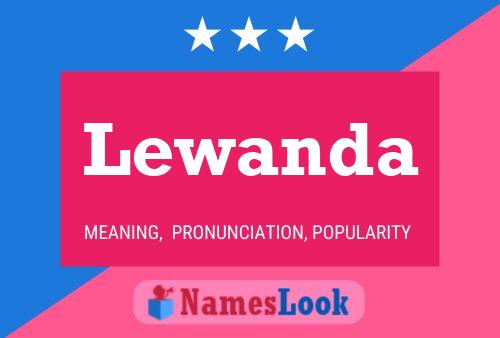 Lewanda Name Poster