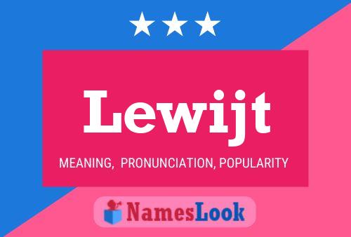 Lewijt Name Poster