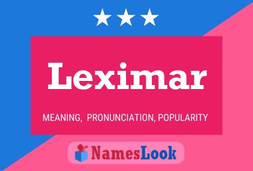 Leximar Name Poster