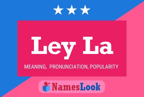 Ley La Name Poster