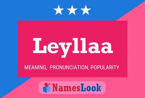 Leyllaa Name Poster