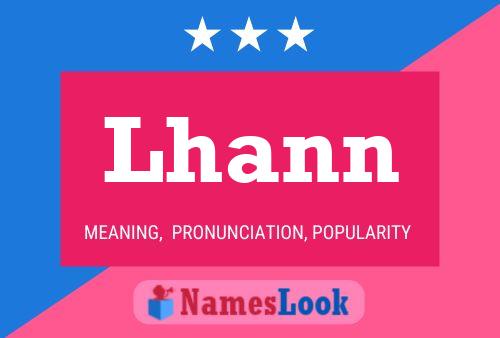 Lhann Name Poster