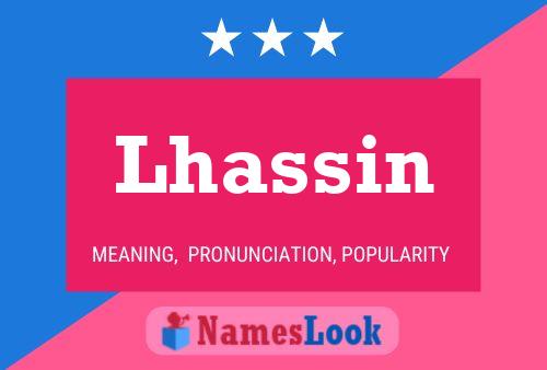 Lhassin Name Poster