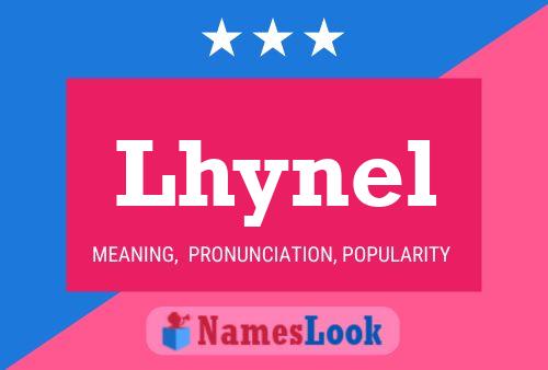 Lhynel Name Poster