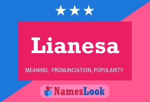 Lianesa Name Poster