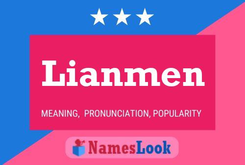 Lianmen Name Poster