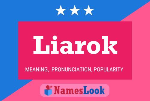 Liarok Name Poster