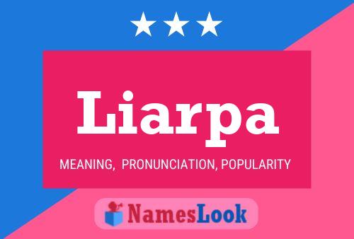 Liarpa Name Poster