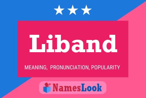 Liband Name Poster