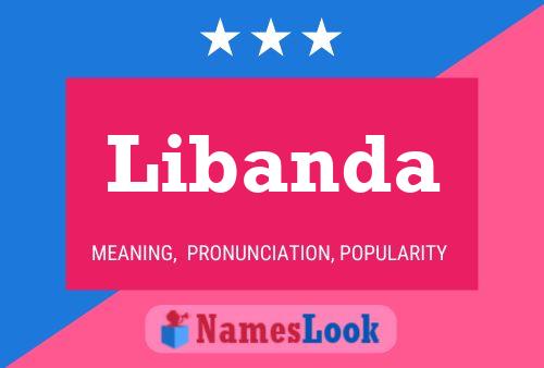 Libanda Name Poster