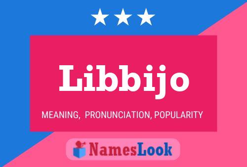 Libbijo Name Poster