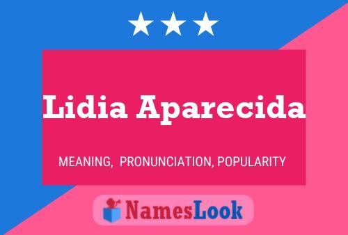 Lidia Aparecida Name Poster