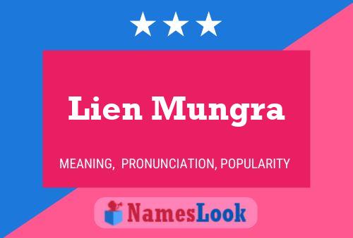 Lien Mungra Name Poster