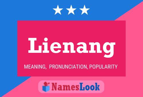 Lienang Name Poster