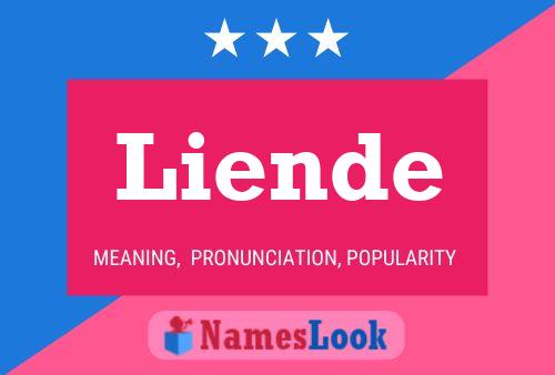 Liende Name Poster