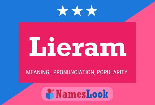 Lieram Name Poster