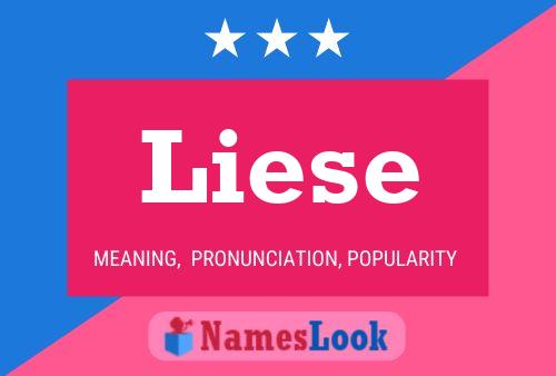 Liese Name Poster