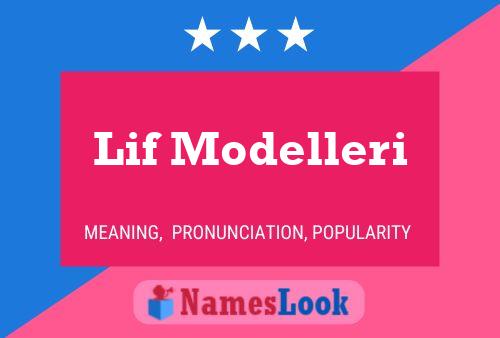 Lif Modelleri Name Poster