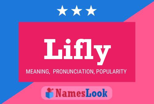 Lifly Name Poster