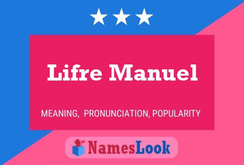 Lifre Manuel Name Poster