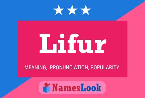 Lifur Name Poster