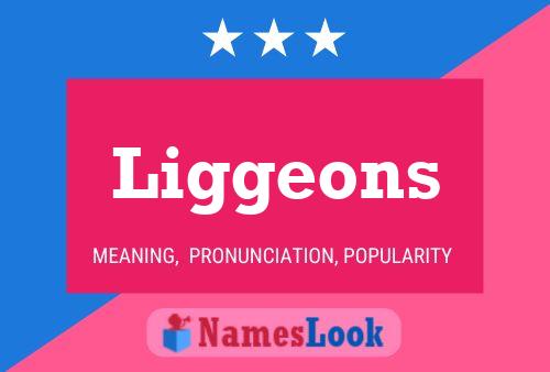 Liggeons Name Poster