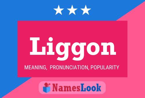 Liggon Name Poster