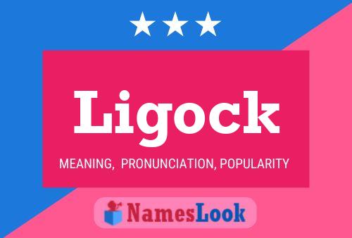 Ligock Name Poster