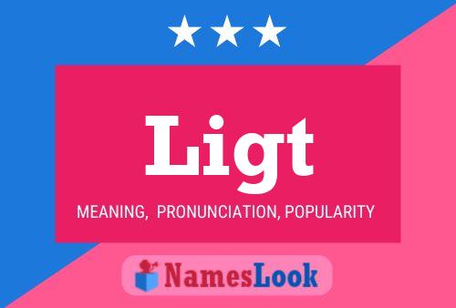 Ligt Name Poster