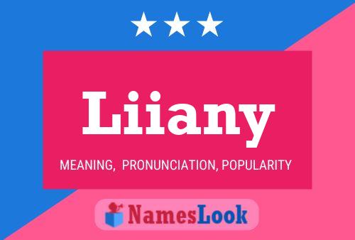 Liiany Name Poster