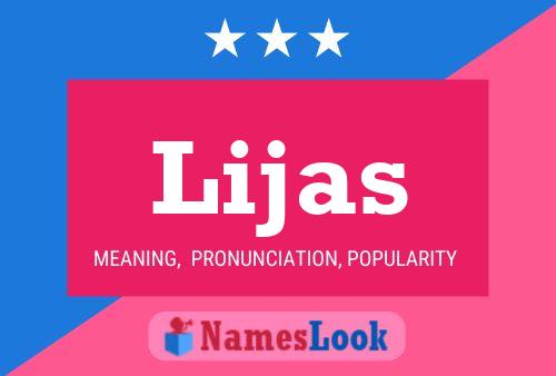 Lijas Name Poster