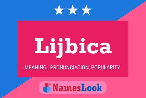 Lijbica Name Poster