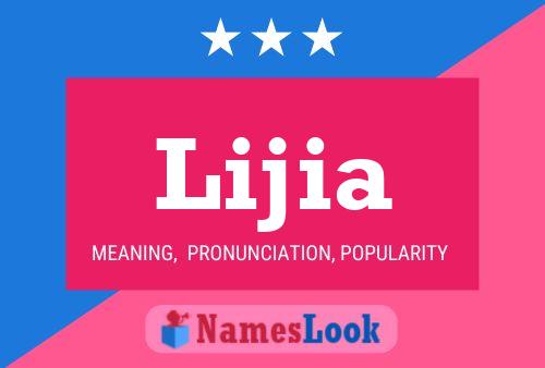 Lijia Name Poster