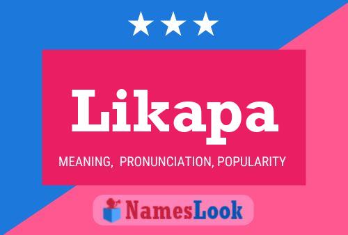 Likapa Name Poster