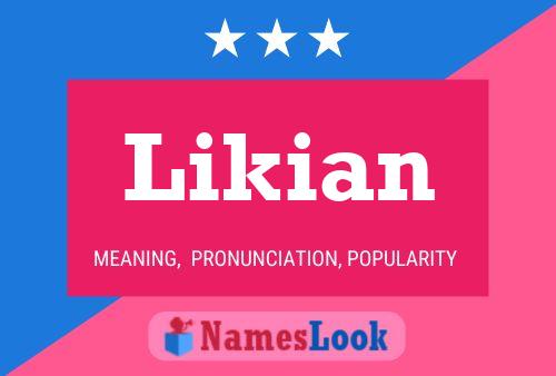 Likian Name Poster