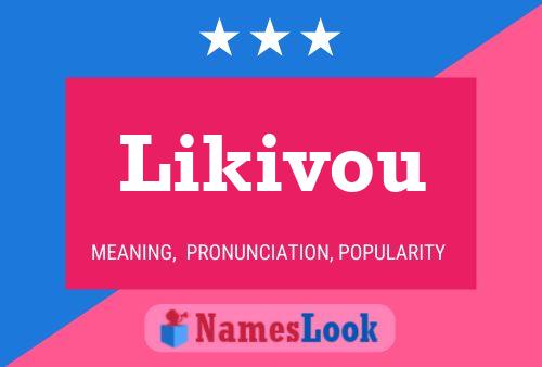 Likivou Name Poster