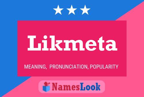 Likmeta Name Poster