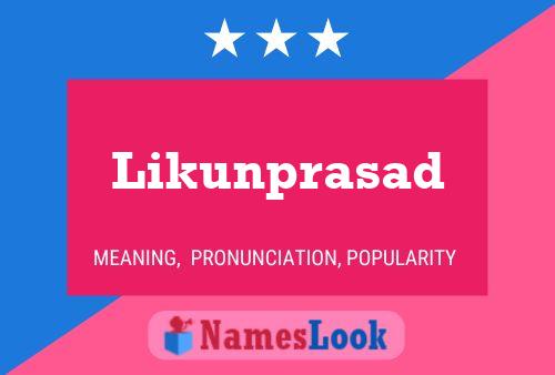 Likunprasad Name Poster