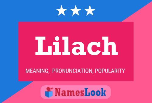 Lilach Name Poster