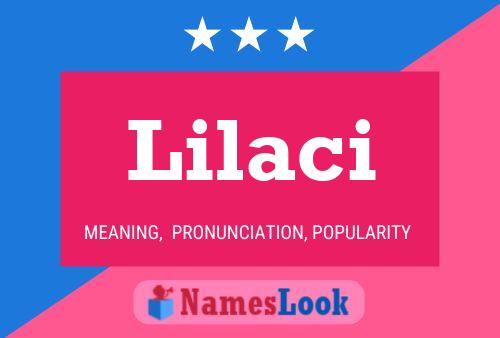 Lilaci Name Poster