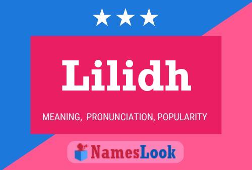 Lilidh Name Poster