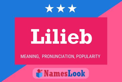 Lilieb Name Poster