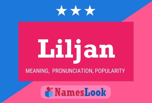 Liljan Name Poster