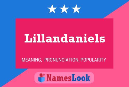 Lillandaniels Name Poster