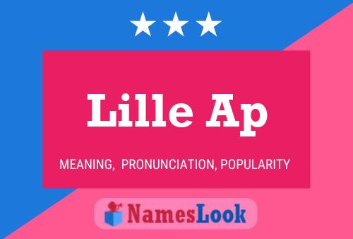 Lille Ap Name Poster