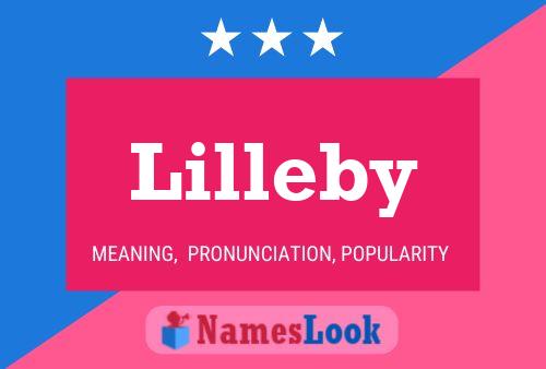 Lilleby Name Poster