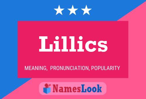 Lillics Name Poster