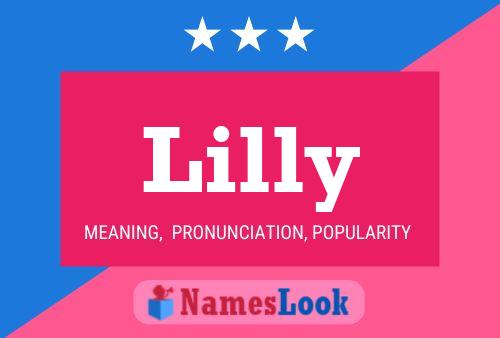 Lilly Name Poster