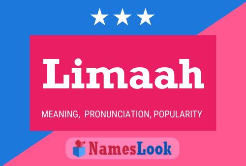 Limaah Name Poster