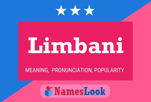 Limbani Name Poster